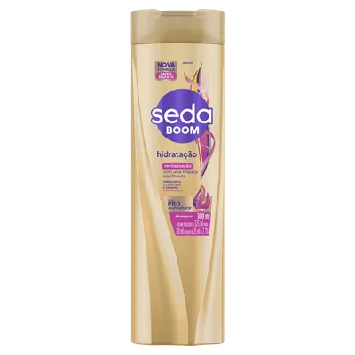 Shampoo Boom Hidratação Revitalização Seda 300Ml